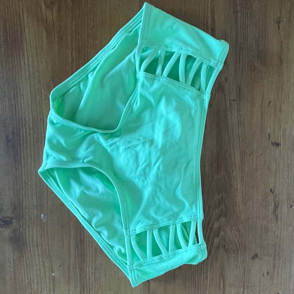Green bikini bottom